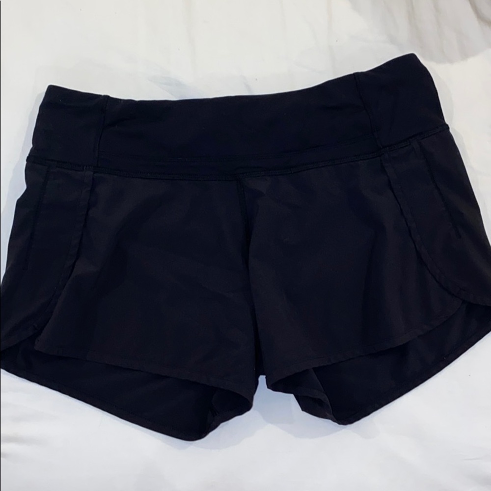 Lululemon Black Speed Short 4’’